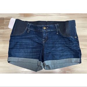 NWT Isabel Maternity by Ingrid & Isabel Maternity Jean Shorts Blue Size 4